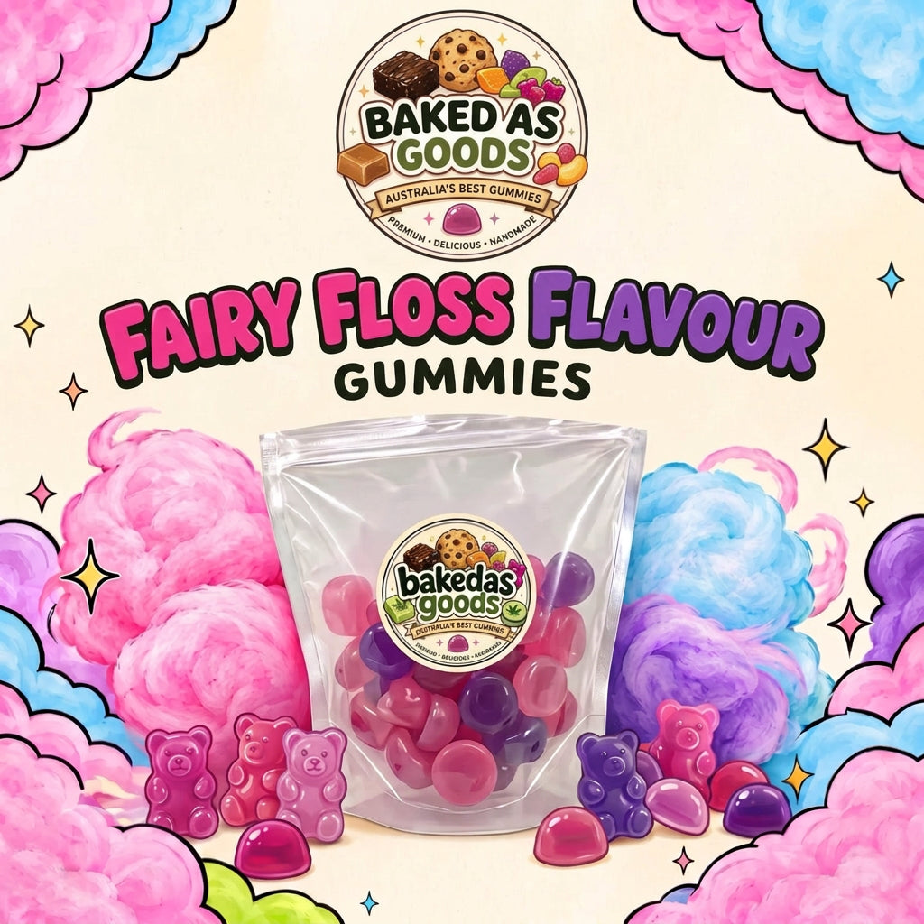 Fairy Floss flavour Gummys
