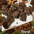 triple choc brownies