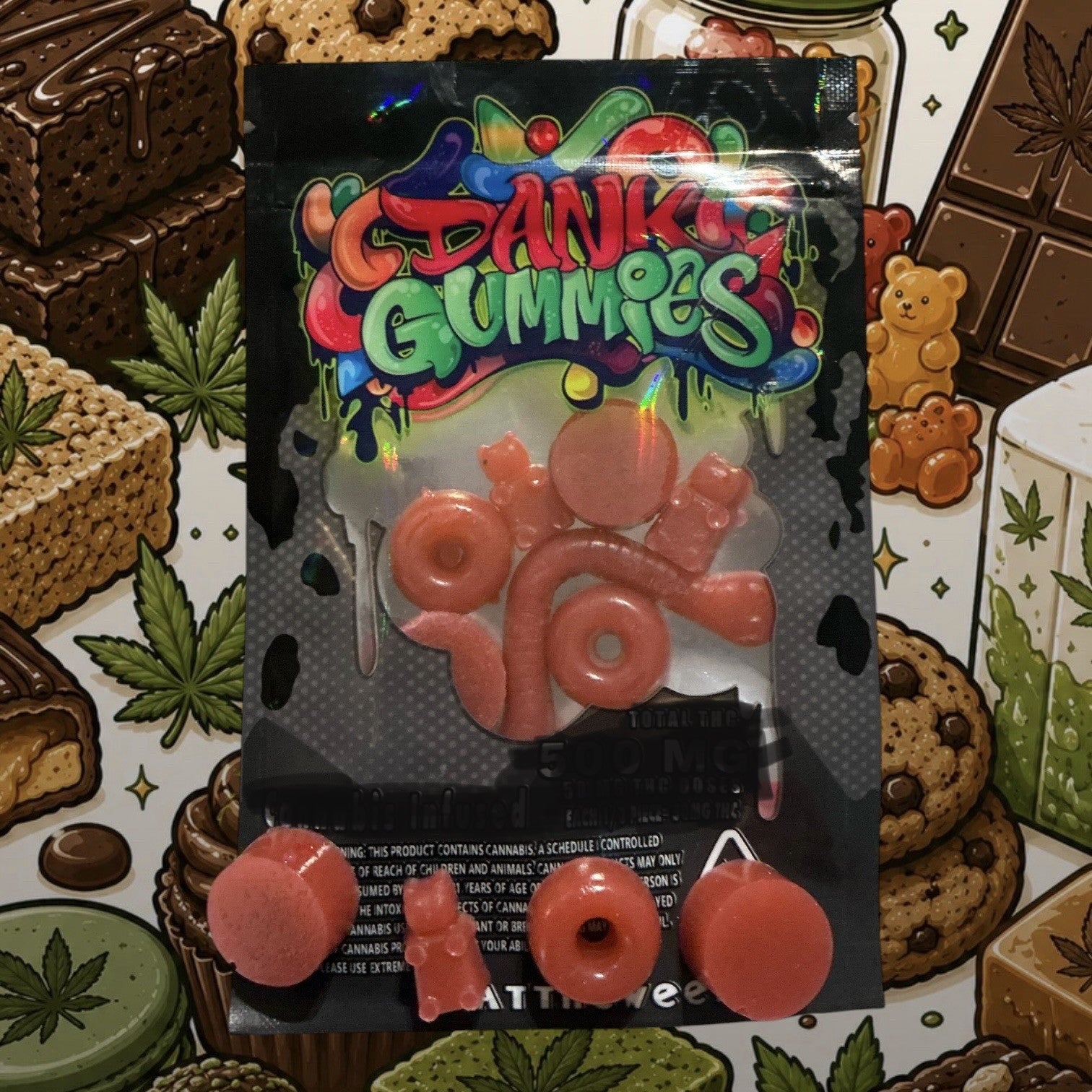 raspberry gummies